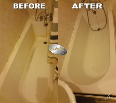 Before and after comparison of our professional cleaning services in West Kensington, W14