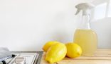 A lemon-based cleaning supply, part of a collection of natural homemade cleaner recipes