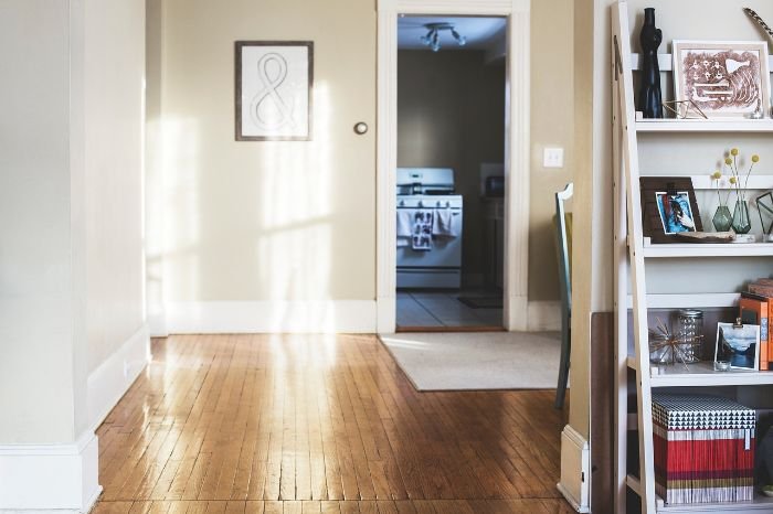 Clean and organized interior of a home highlighting adherence to industry standards in professional end of tenancy cleaning services.