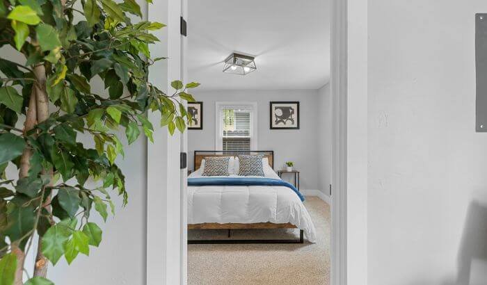 Preparing a short-term rental property for high demand periods, showcasing a well-maintained, inviting space ready for guests.