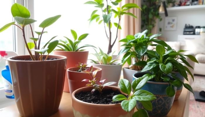 house plants soil care mould prevention