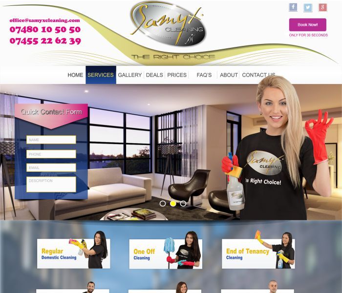 Celebrating 10 Years of Samyx - A Journey of Trust, Growth, and Dedication 8 Screenshot of the first professional Samyx website launched in 2017, reflecting growth and commitment to transparency.
