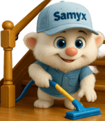 Samyx - the highly trained communal area cleaner in the London area